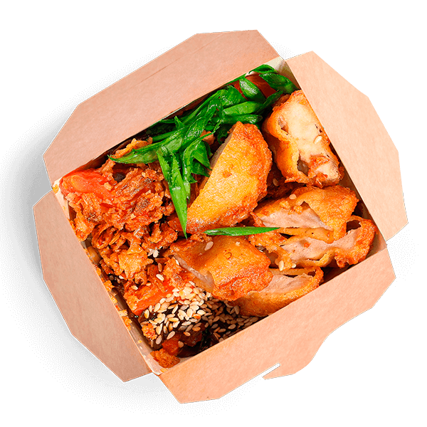 Хот боул с курицей