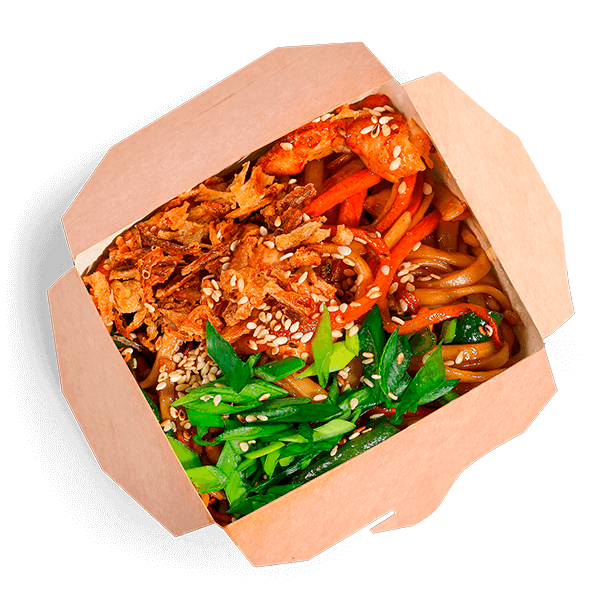 Хот боул Цыплёнок Терияки