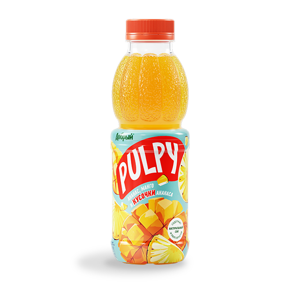 Сок «Палпи» 0.45л Ананас-Манго Сок «Палпи» 0.45л Ананас-Манго